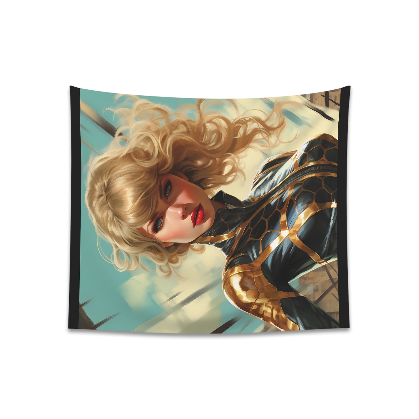 Anime Taylor Swift 3- Printed Wall Tapestry