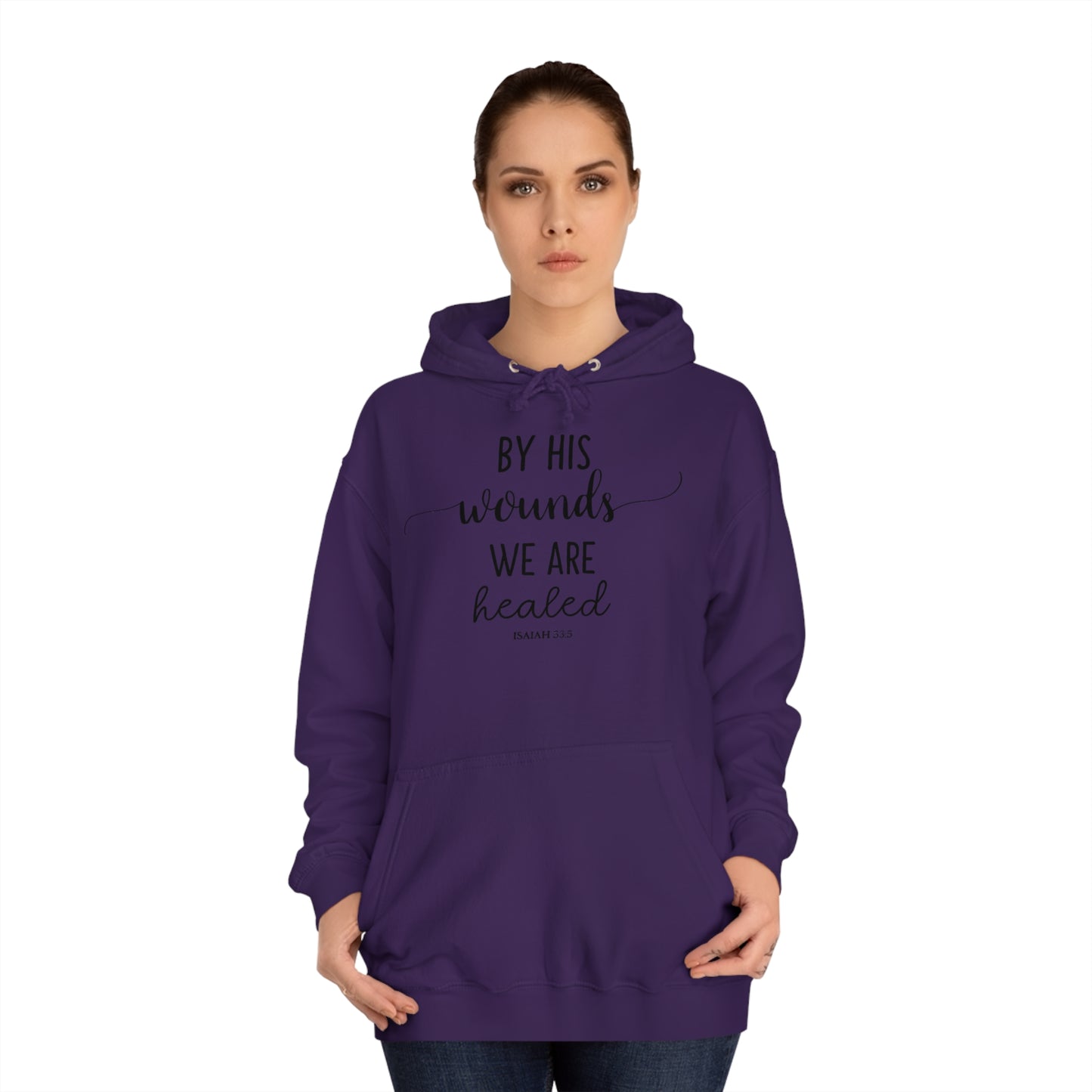 By HIS wounds we are healed - Isaiah - CR Celebrate Recovery Classic Logo Ultra Cotton Long Sleeve Tee
