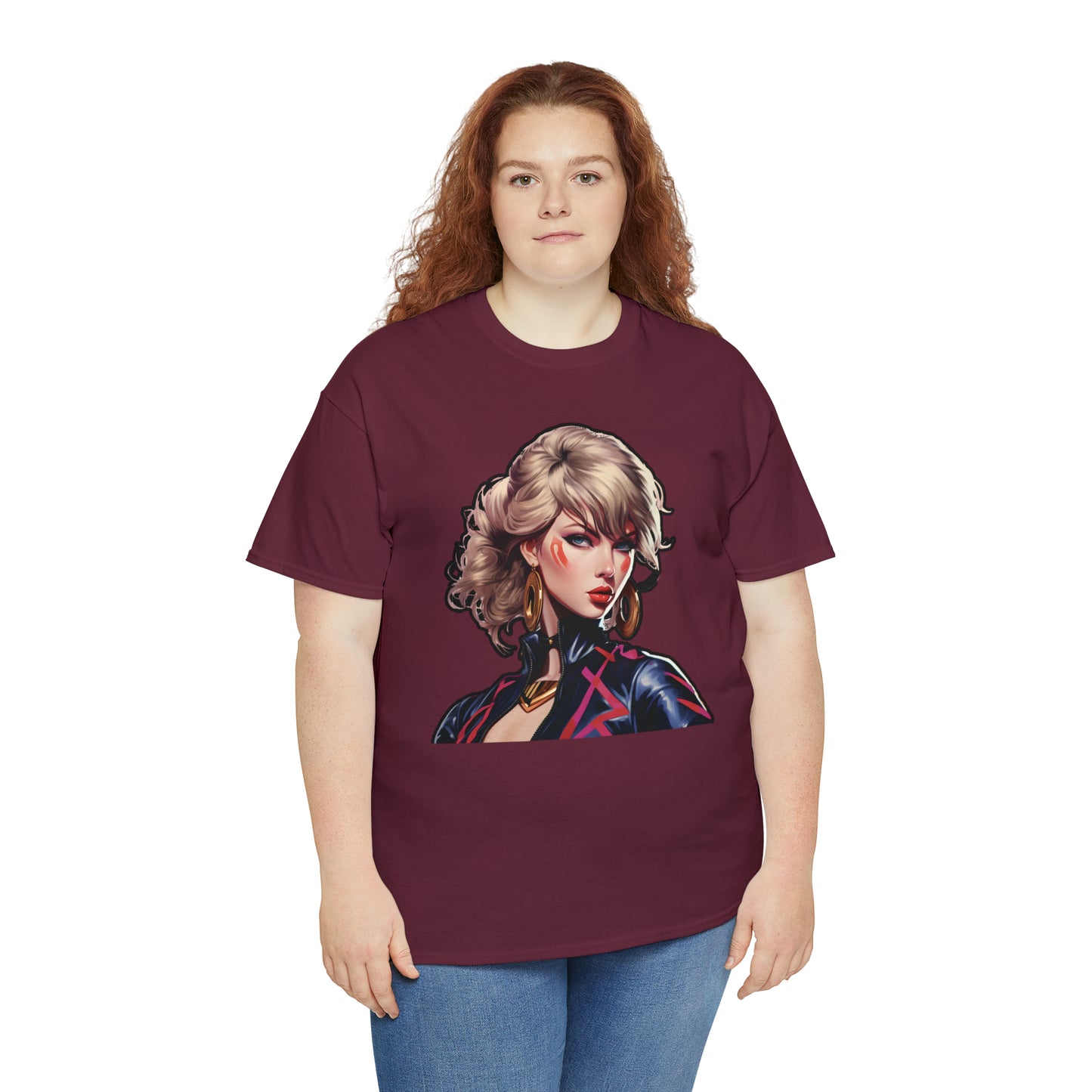 Anime Taylor Swift 2- Unisex Heavy Cotton Tee
