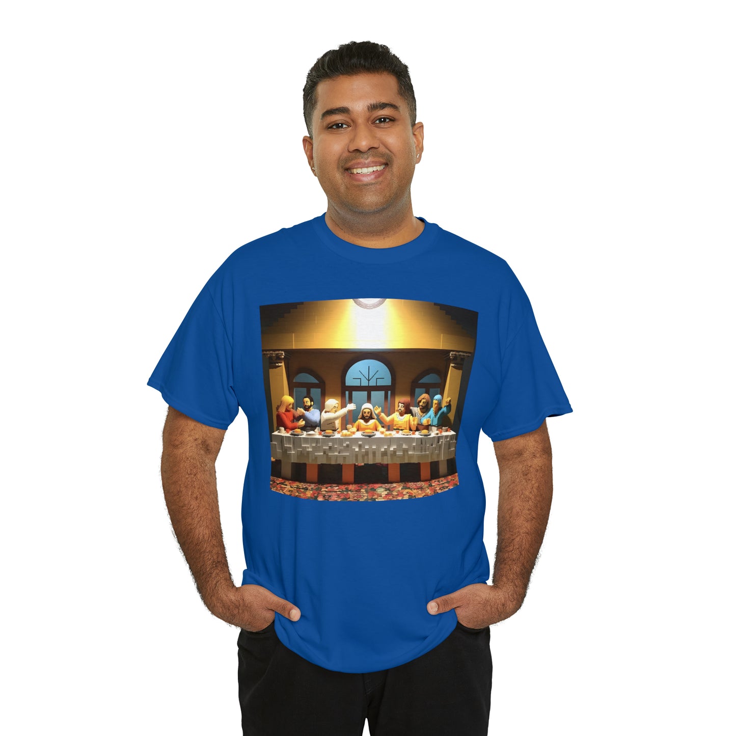“The Last Supper” LEGO BOX SET -  Unisex Heavy Cotton Tee
