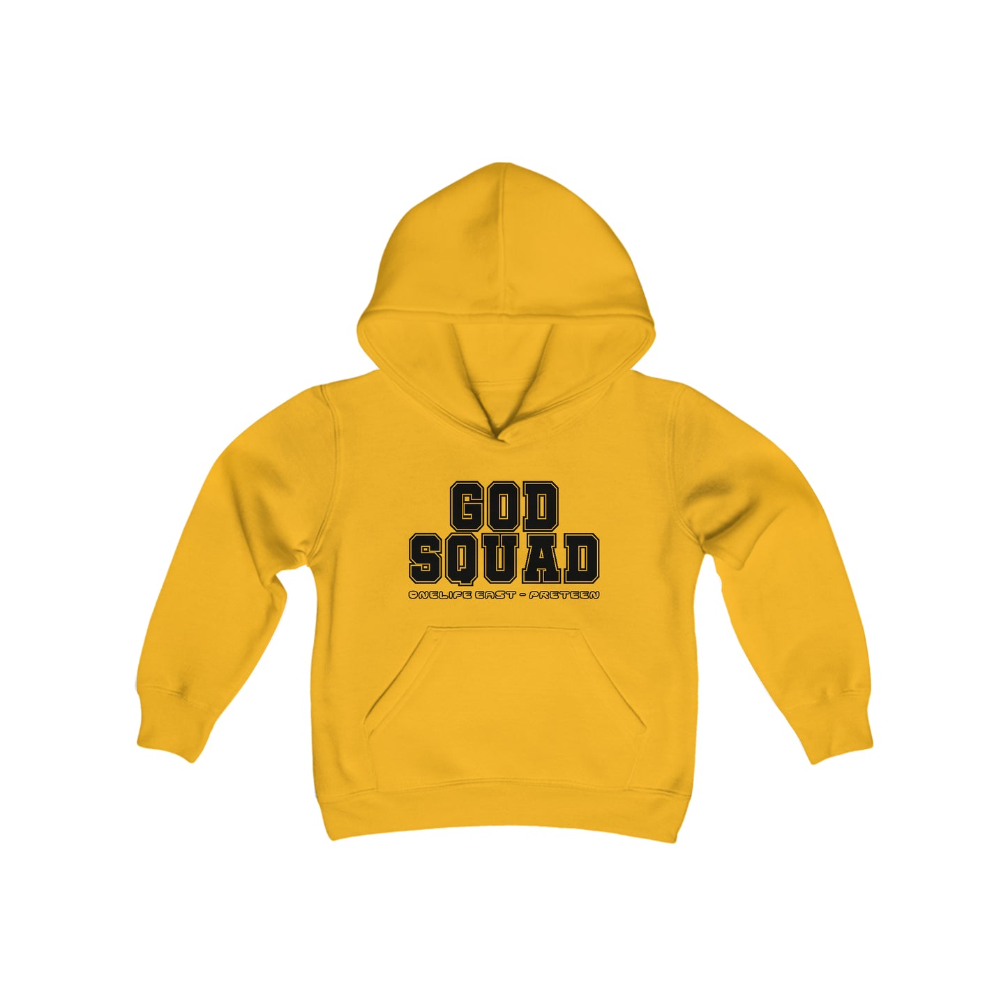 God Squad - Pre-Teen Room - Youth Heavy Blend Hooded Sweatshirt
