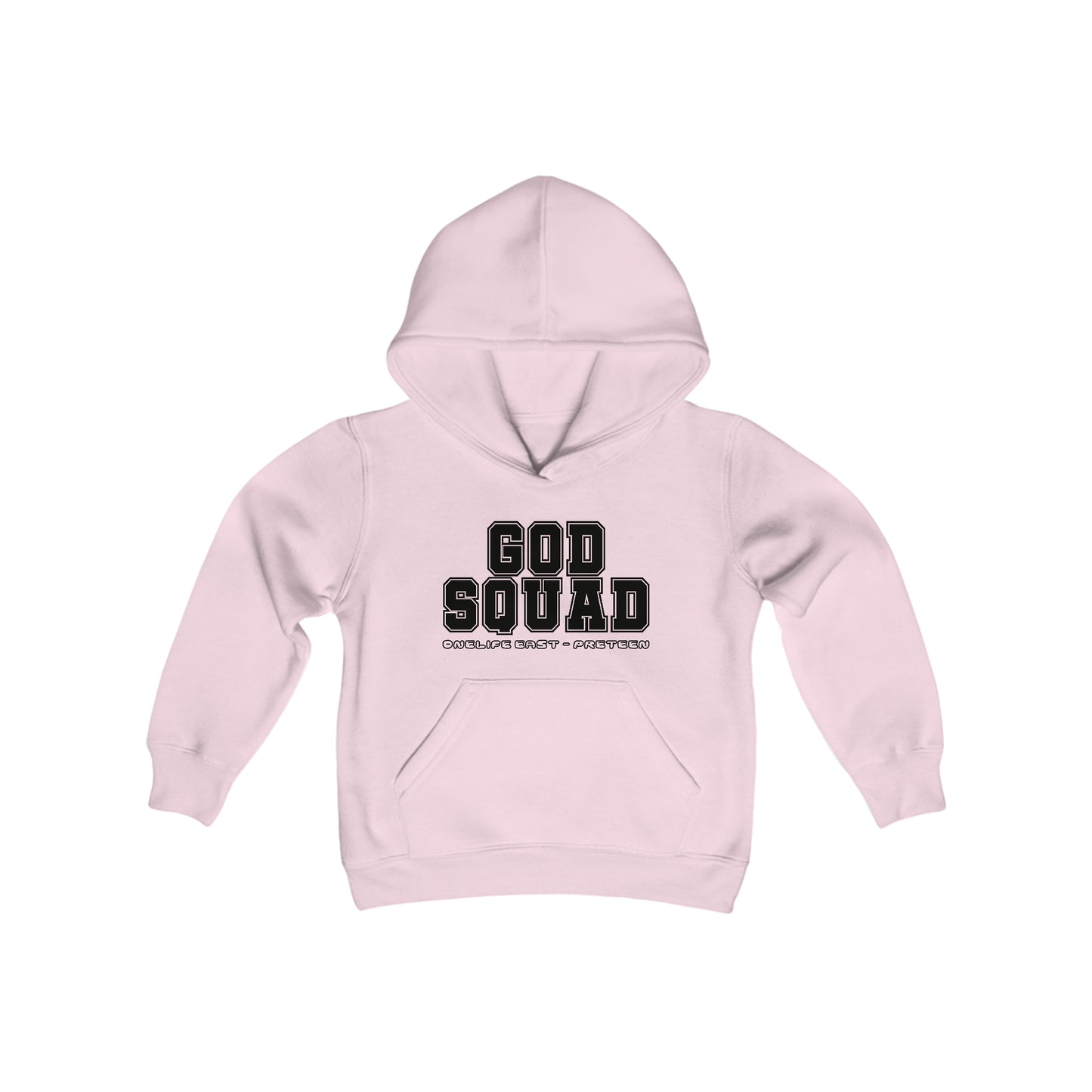 God Squad - Pre-Teen Room - Youth Heavy Blend Hooded Sweatshirt