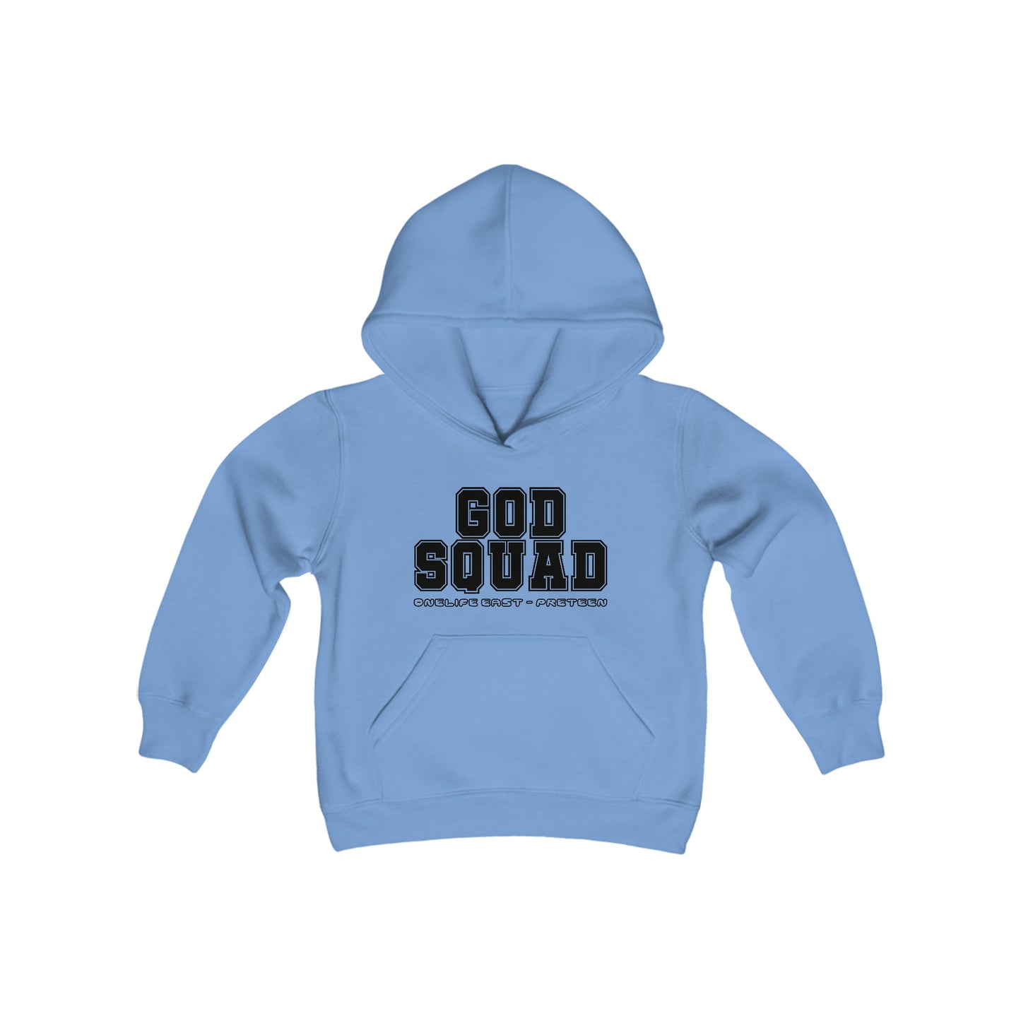God Squad - Pre-Teen Room - Youth Heavy Blend Hooded Sweatshirt