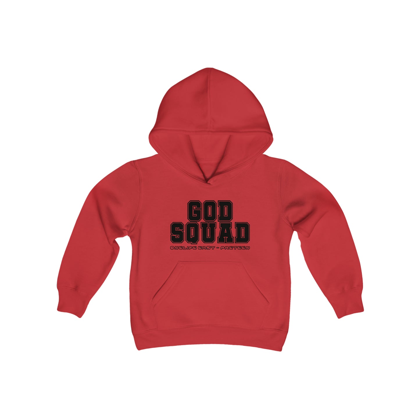 God Squad - Pre-Teen Room - Youth Heavy Blend Hooded Sweatshirt