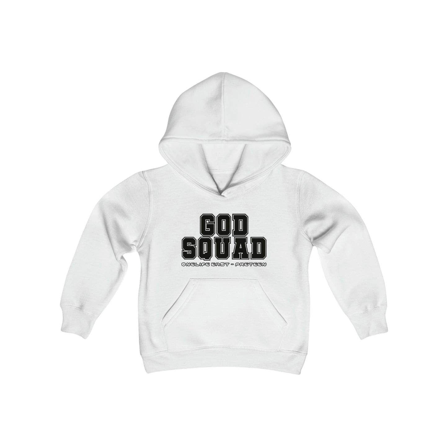 God Squad - Pre-Teen Room - Youth Heavy Blend Hooded Sweatshirt