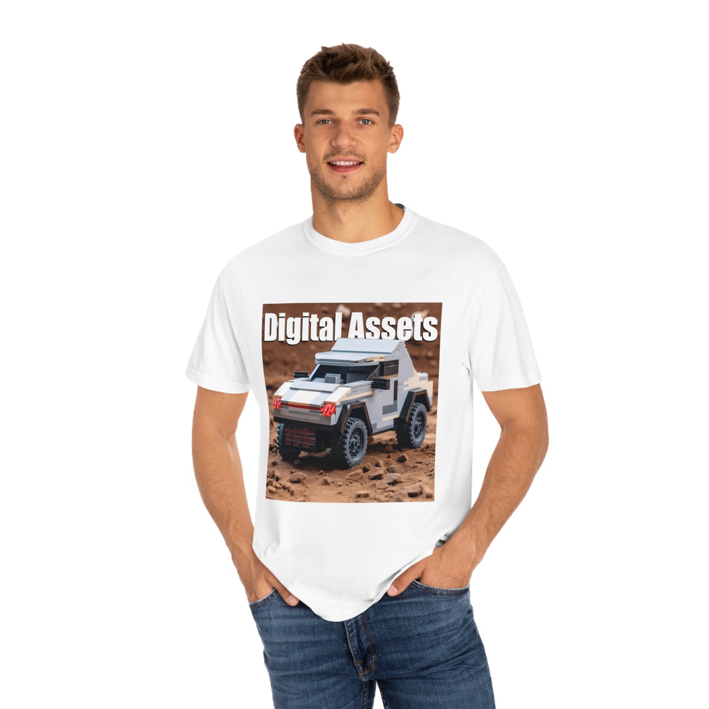 Digital Assets Unisex Garment-Dyed T-shirt