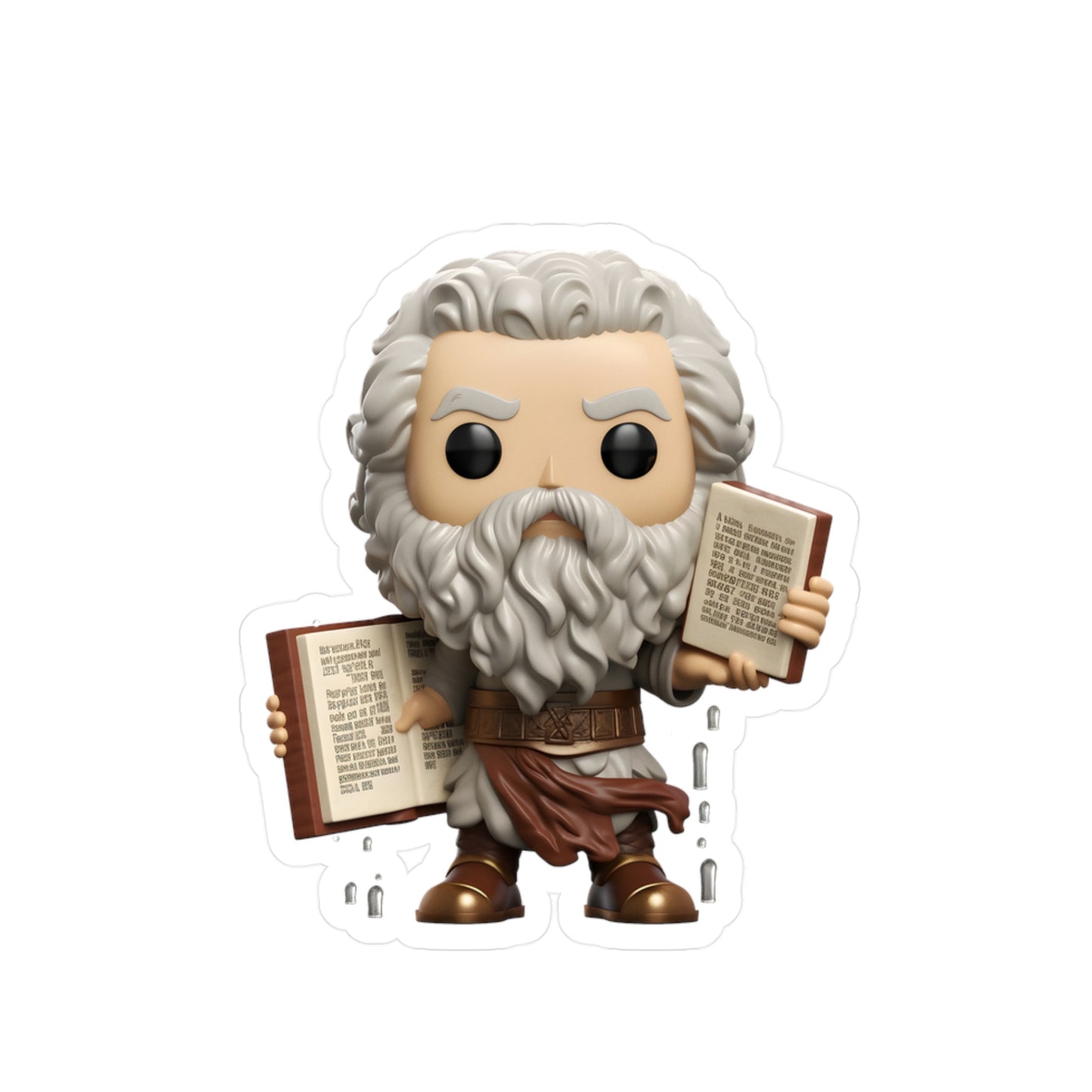 Moses Funko Pop 2 Kiss-Cut Vinyl Decals