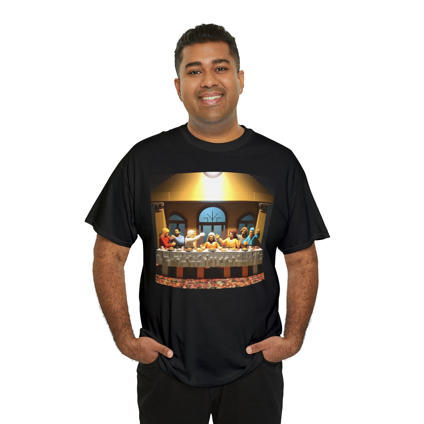 “The Last Supper” LEGO BOX SET -  Unisex Heavy Cotton Tee