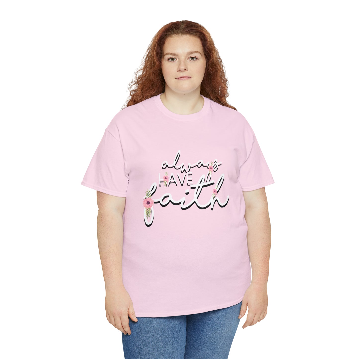 Don't be afraid, just Believe (Mark) - Unisex Heavy Cotton Short Sleeve Tee