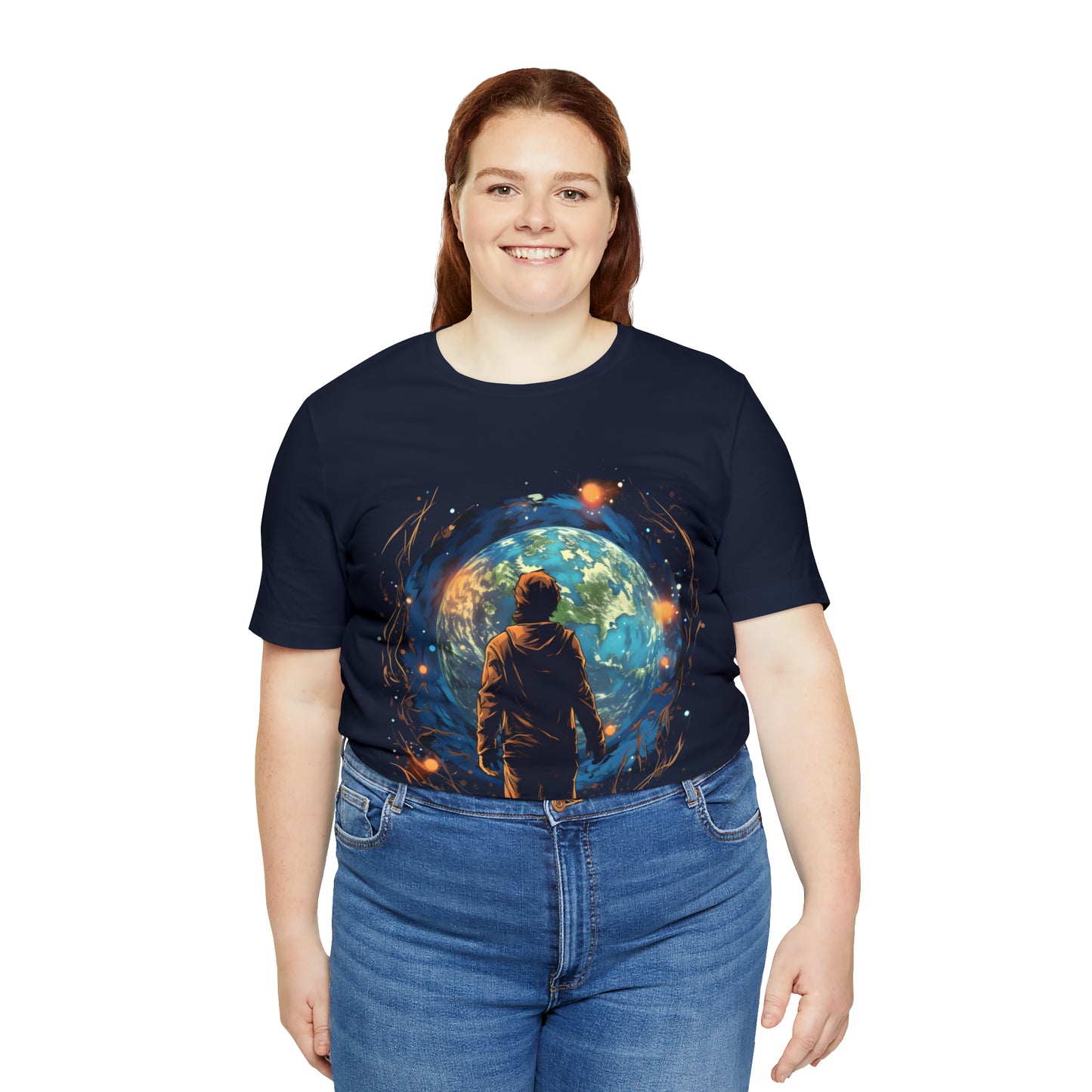 Jeremiah 29:11 “Whole World Ahead of You” Unisex Jersey Short Sleeve Tee