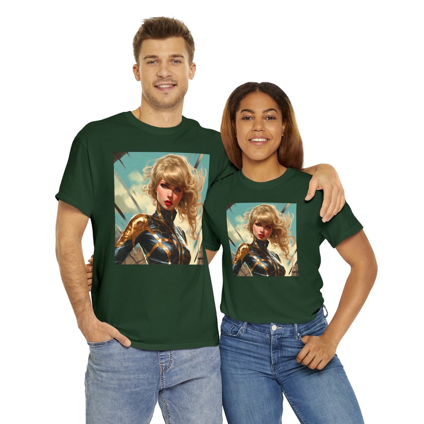 Anime Taylor Swift 3 - Unisex Heavy Cotton Tee