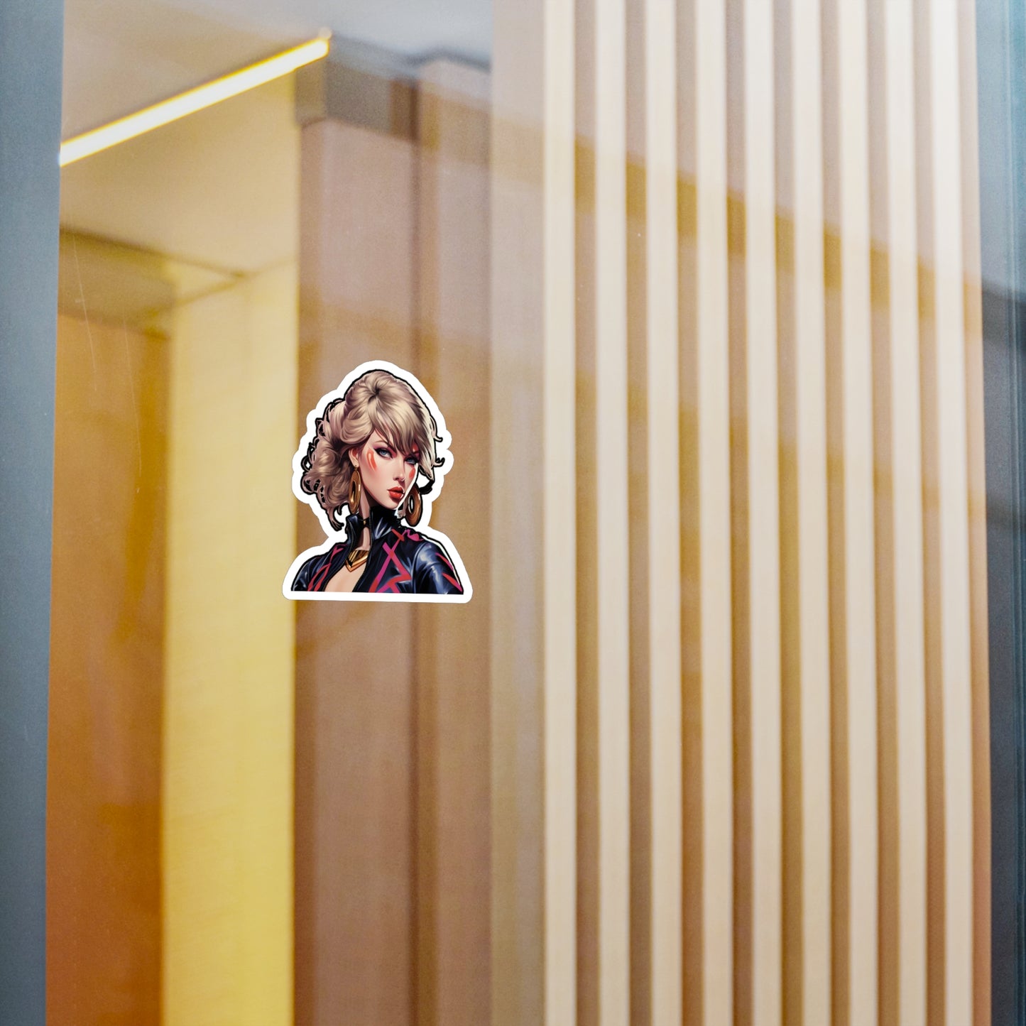 Anime Taylor Swift 2- Kiss-Cut Vinyl Decals