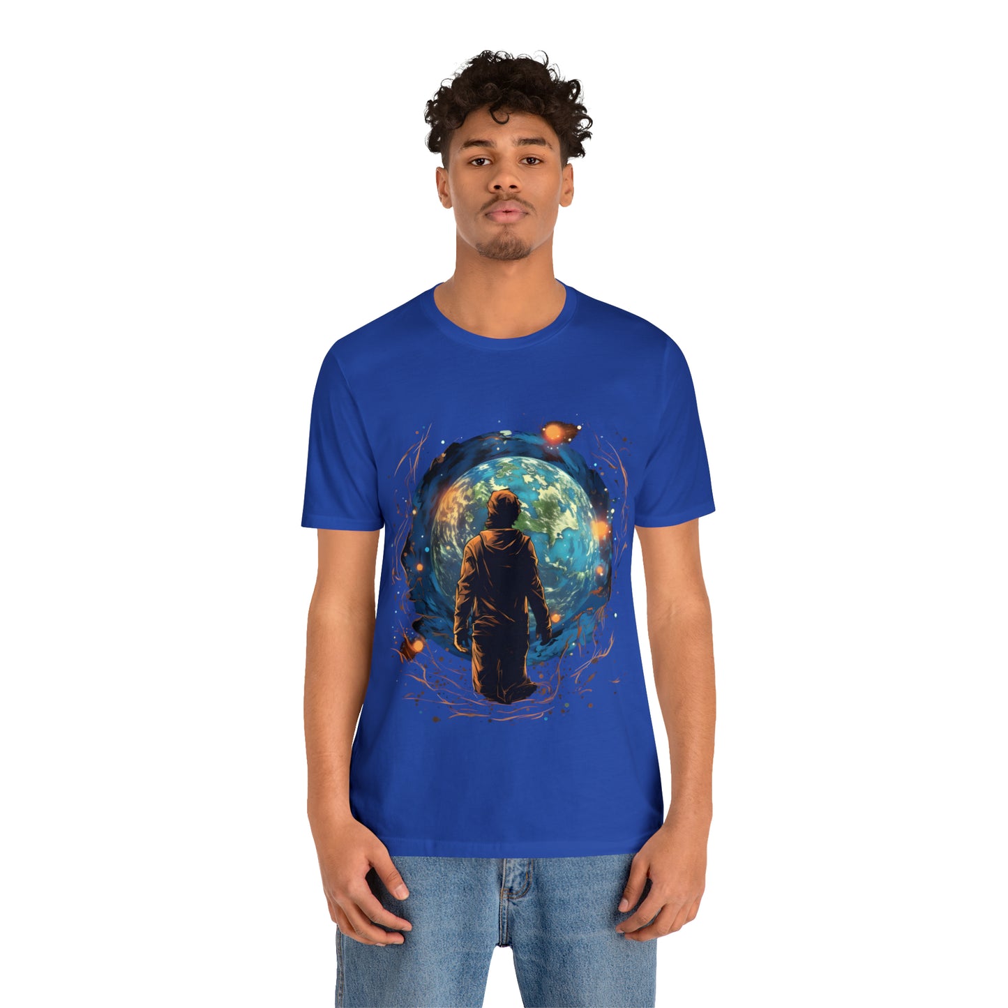 Jeremiah 29:11 “Whole World Ahead of You” Unisex Jersey Short Sleeve Tee