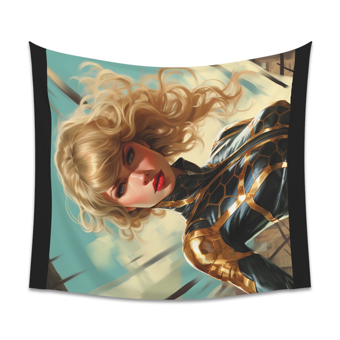 Anime Taylor Swift 3- Printed Wall Tapestry