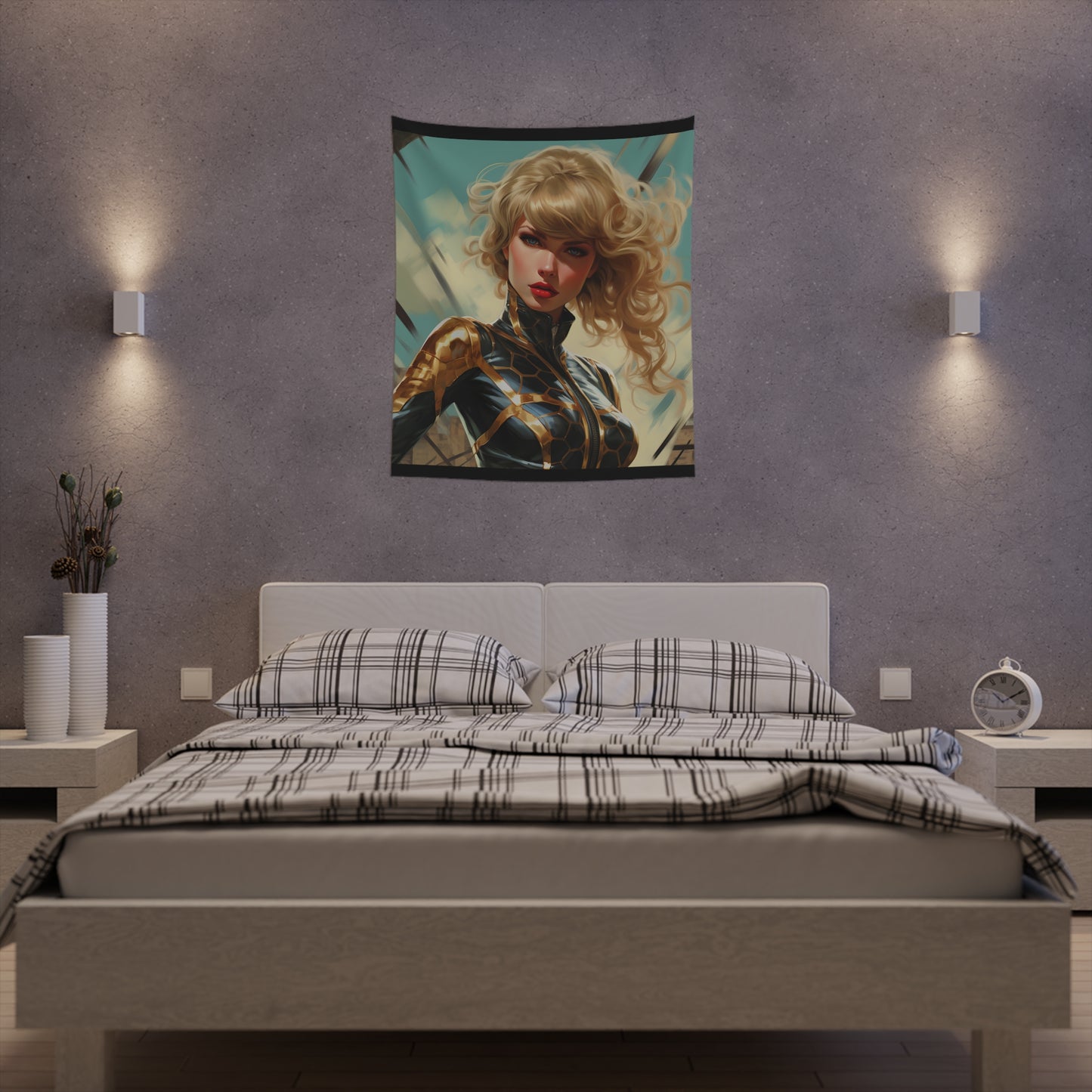 Anime Taylor Swift 3- Printed Wall Tapestry