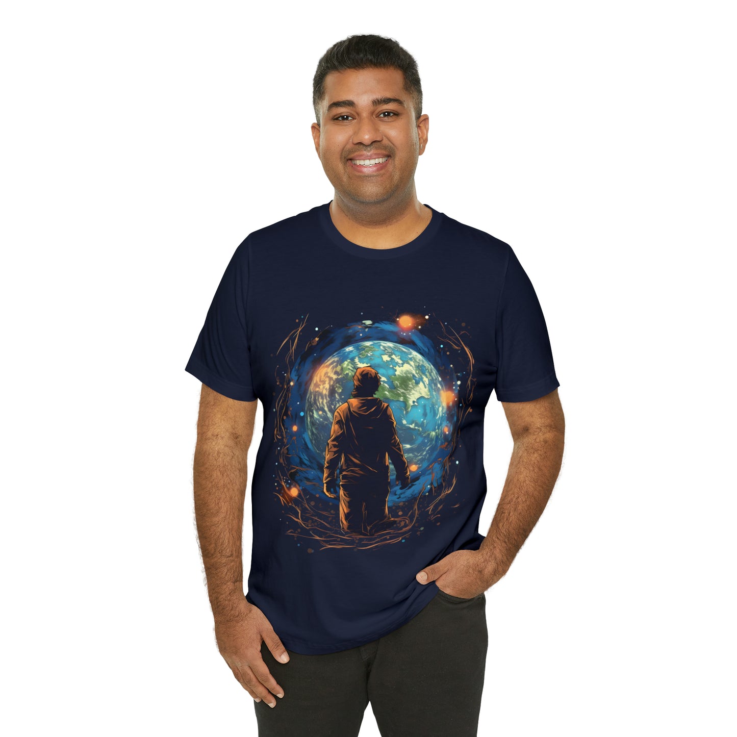 Jeremiah 29:11 “Whole World Ahead of You” Unisex Jersey Short Sleeve Tee