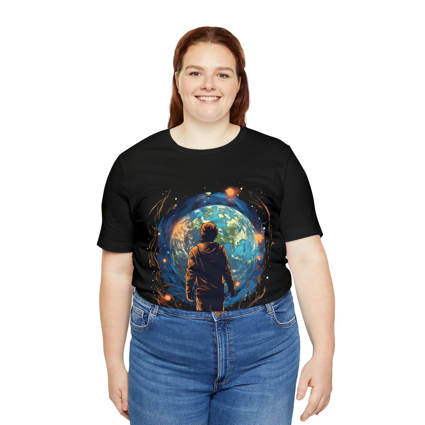 Jeremiah 29:11 “Whole World Ahead of You” Unisex Jersey Short Sleeve Tee