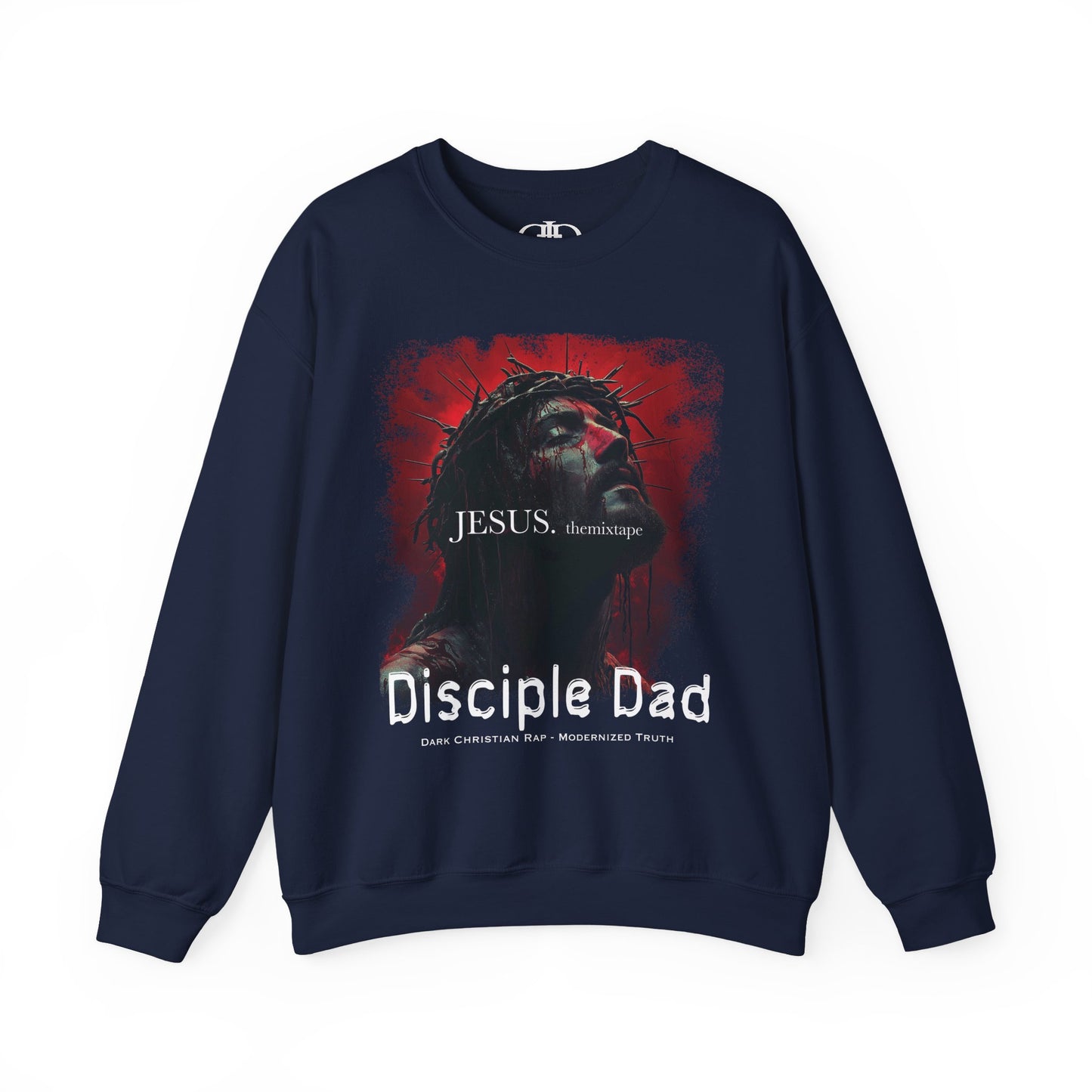 JESUS. themixtape” Crewneck Sweatshirt — Disciple Dad Official Faith Streetwear