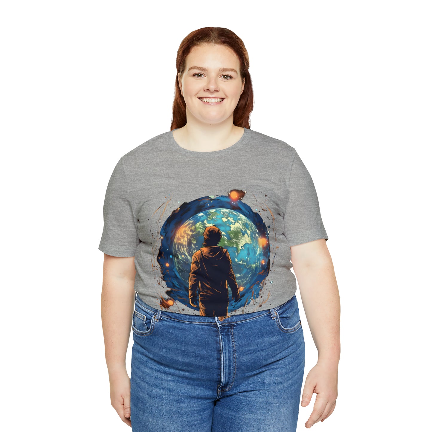 Jeremiah 29:11 “Whole World Ahead of You” Unisex Jersey Short Sleeve Tee
