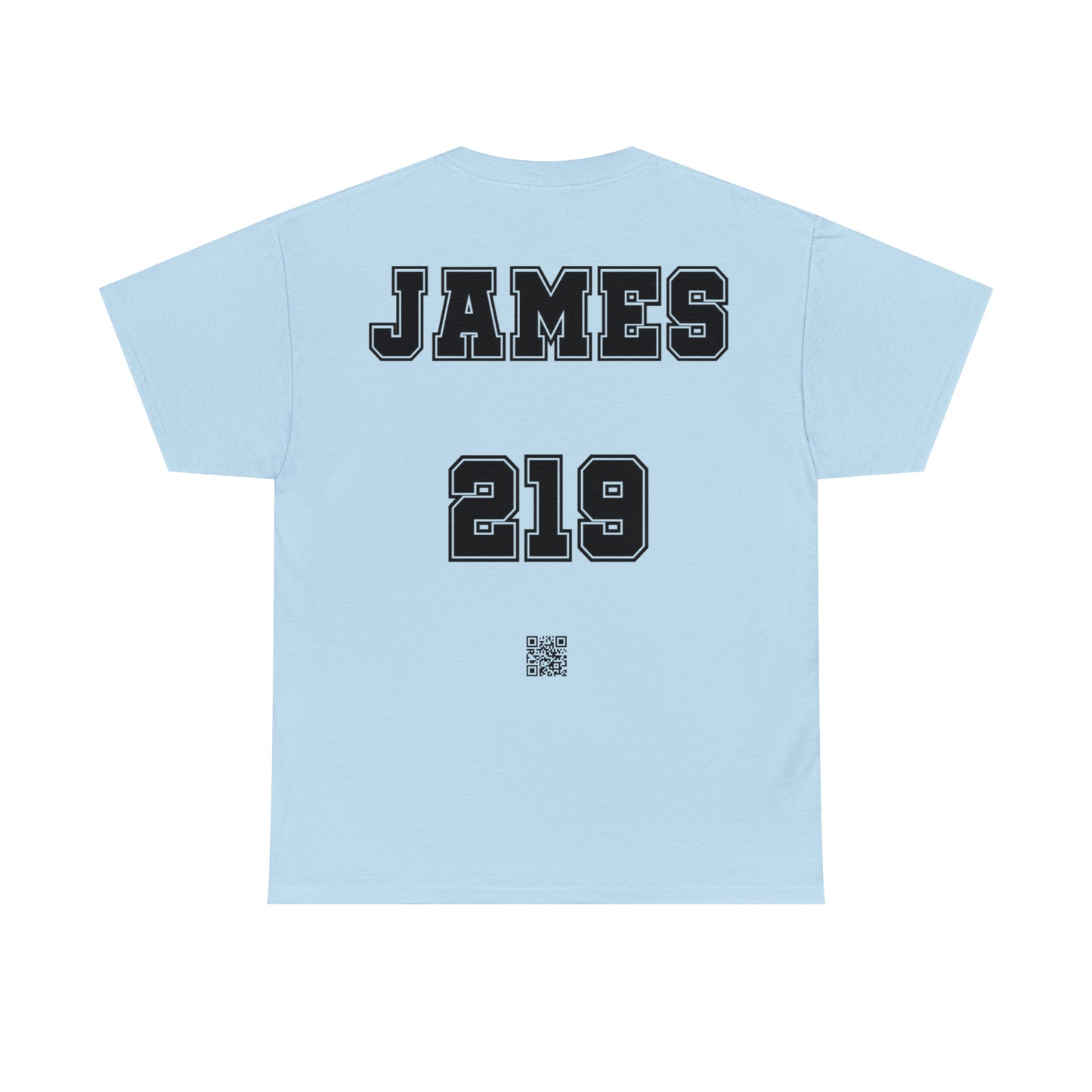 Exorcise your Demons - Body Builder Jesus Divine Strength (1 Corinthians 6:19-20) (James 2:19) Unisex Heavy Cotton Tee