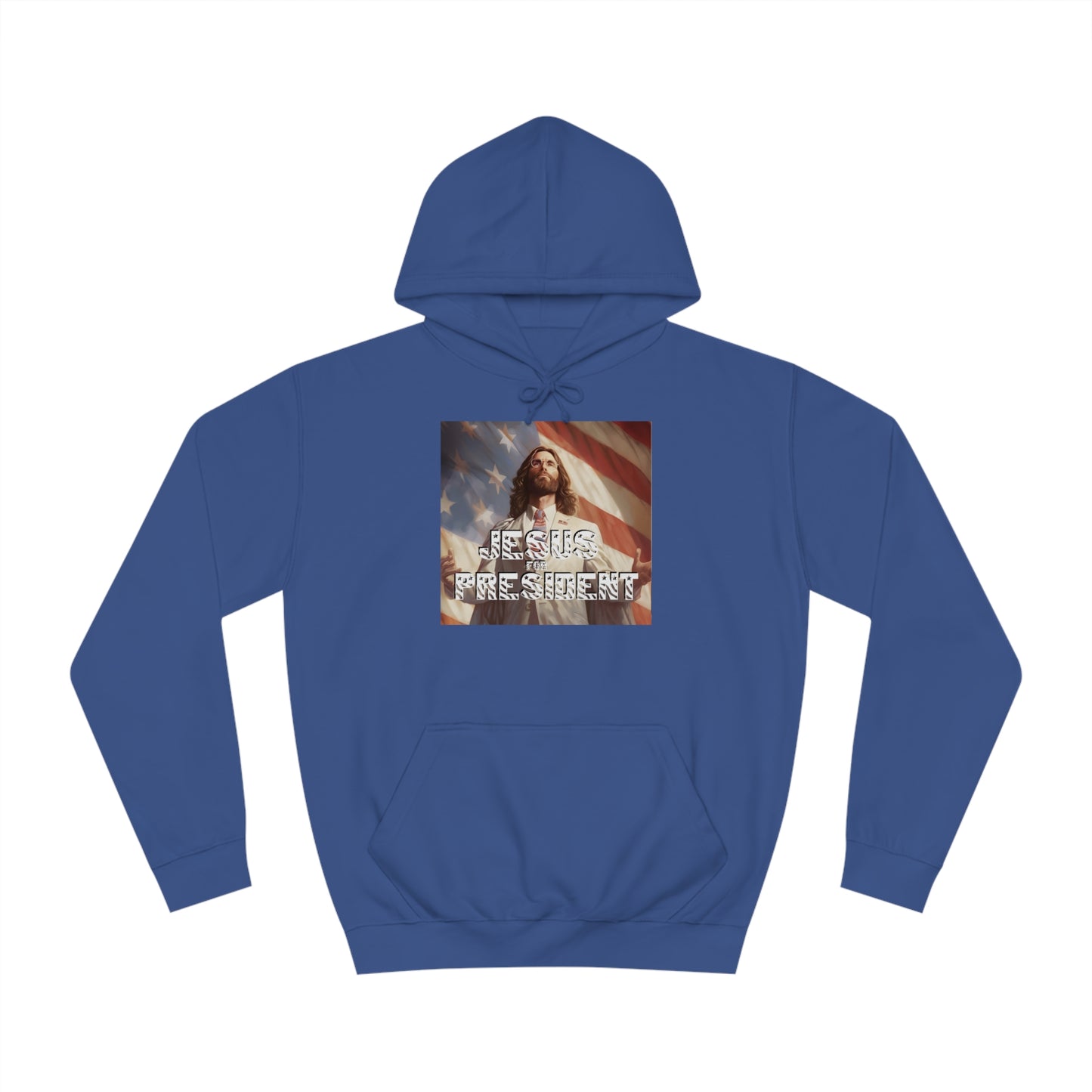 Jesus for President  Unisex College Hoodie