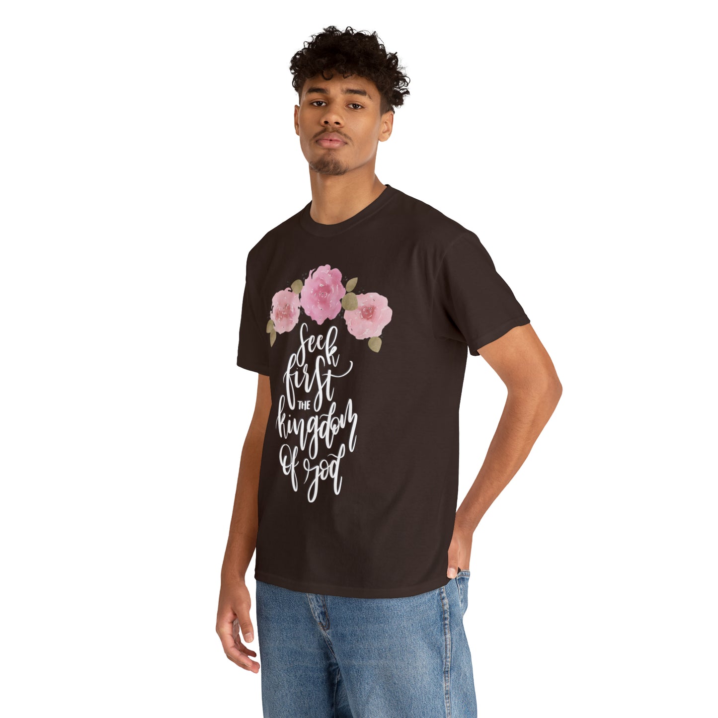 Seek First the Kingdom of God Unisex Heavy Cotton Tee