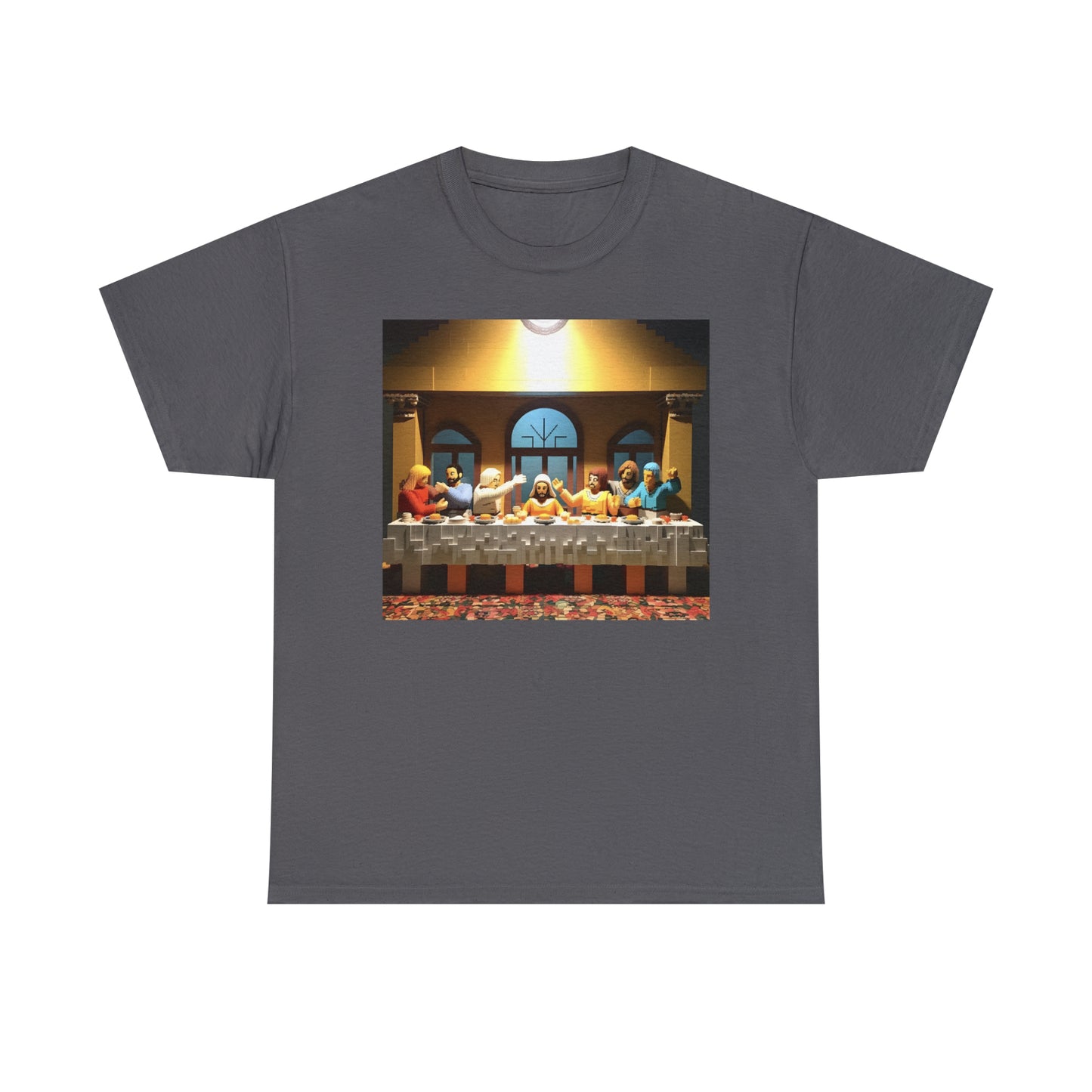 “The Last Supper” LEGO BOX SET -  Unisex Heavy Cotton Tee