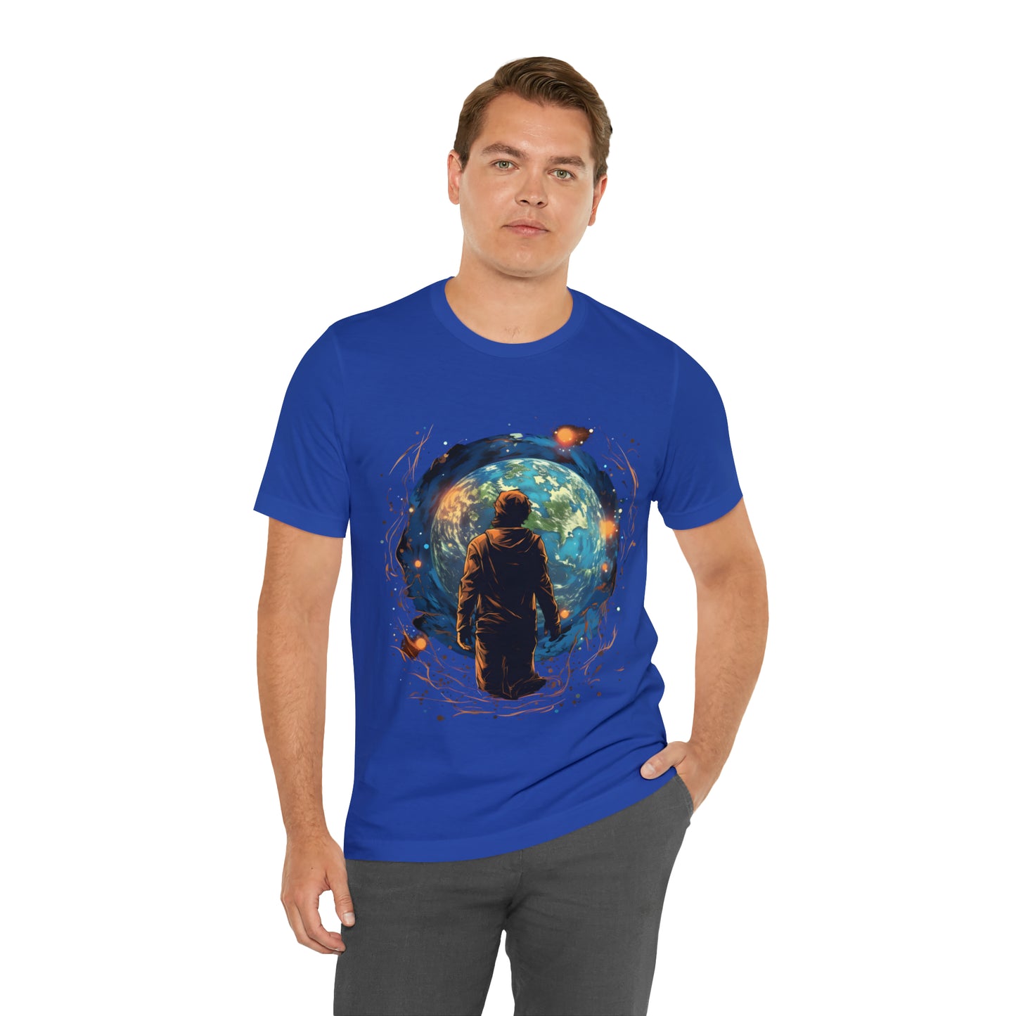 Jeremiah 29:11 “Whole World Ahead of You” Unisex Jersey Short Sleeve Tee