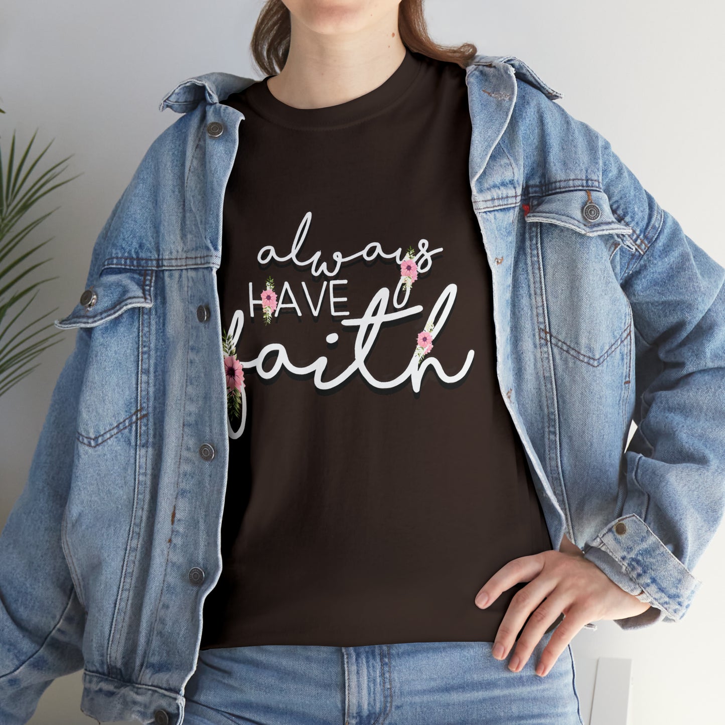 Don't be afraid, just Believe (Mark) - Unisex Heavy Cotton Short Sleeve Tee