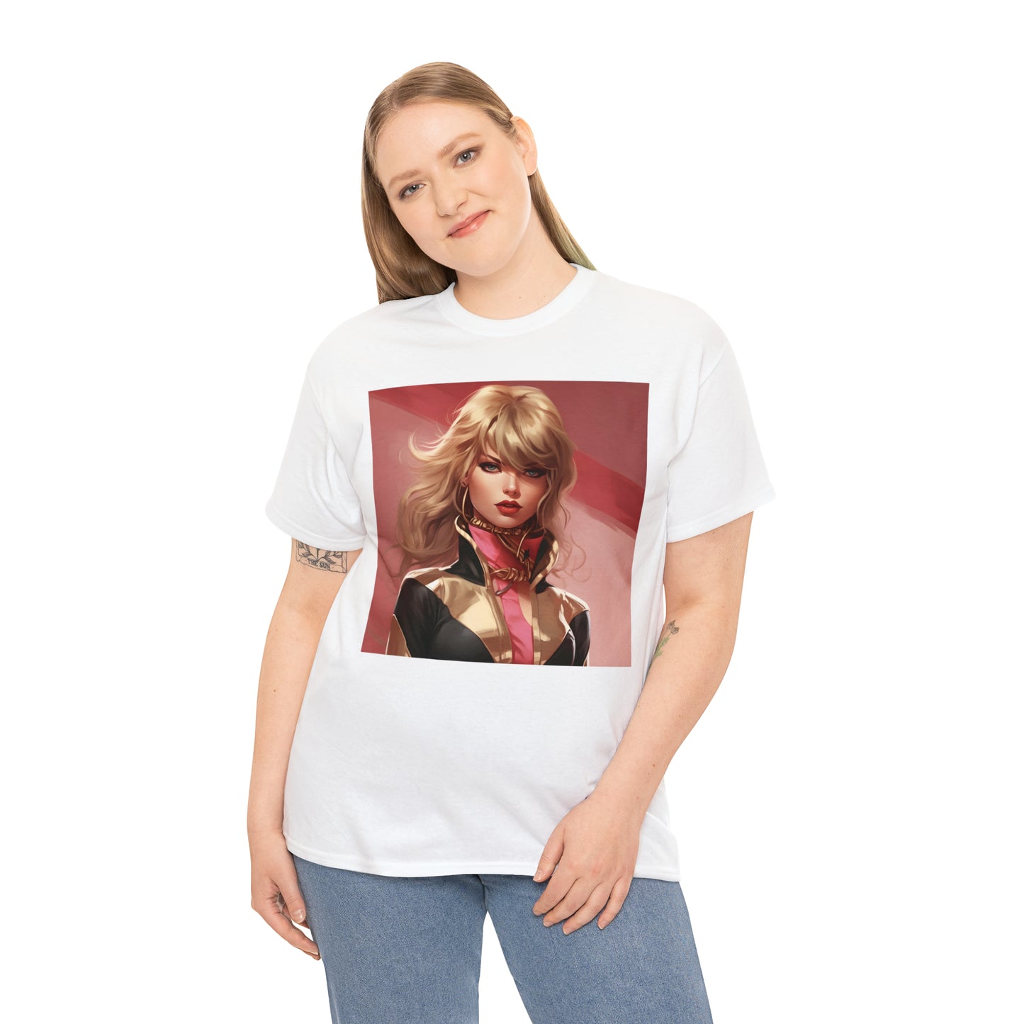 Anime Taylor Swift 4 - Unisex Heavy Cotton Tee