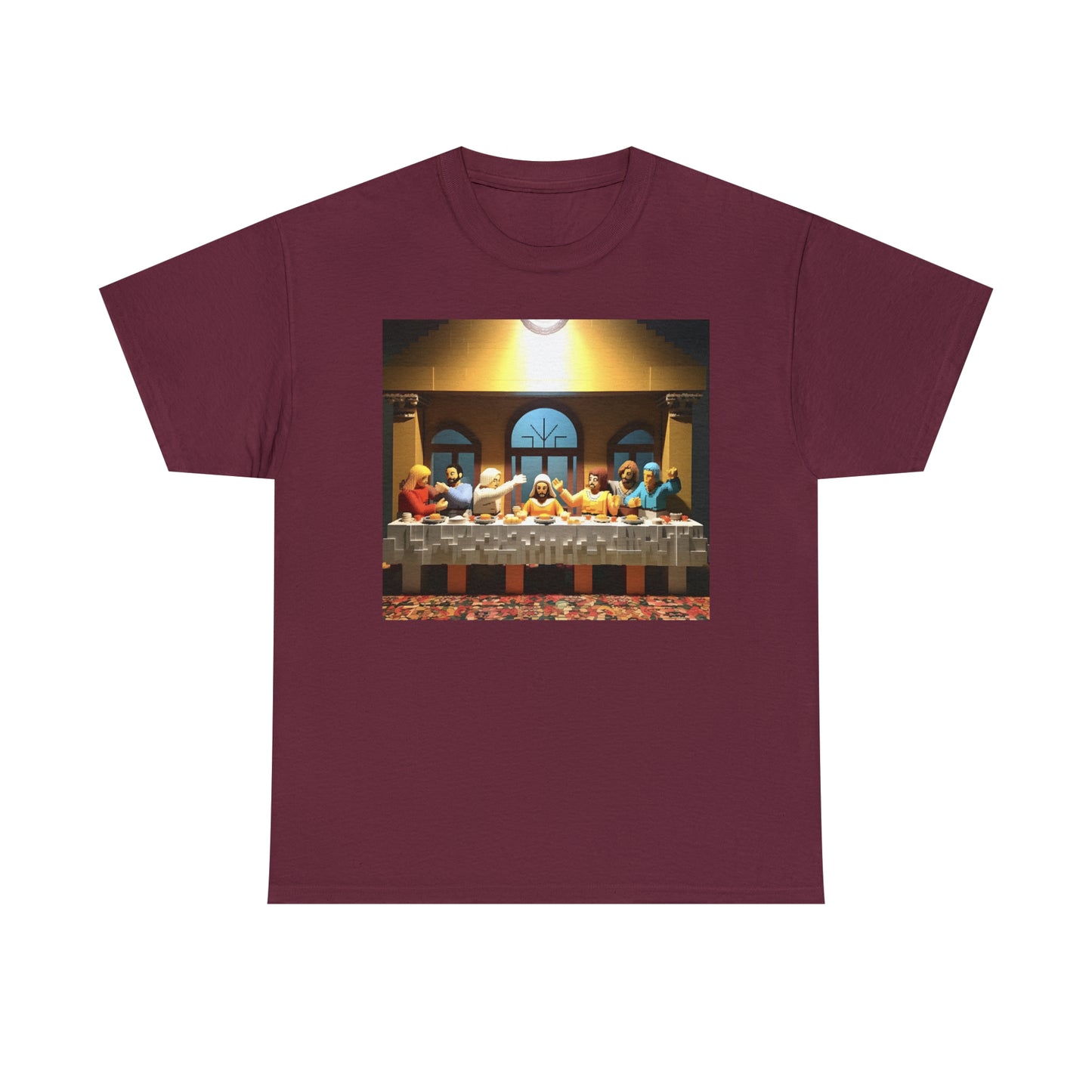 “The Last Supper” LEGO BOX SET -  Unisex Heavy Cotton Tee