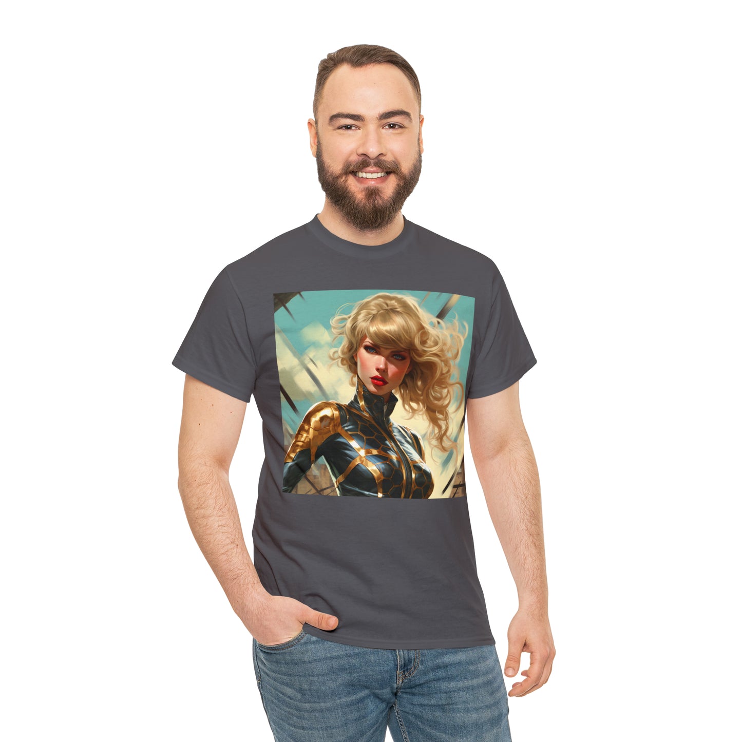 Anime Taylor Swift 3 - Unisex Heavy Cotton Tee