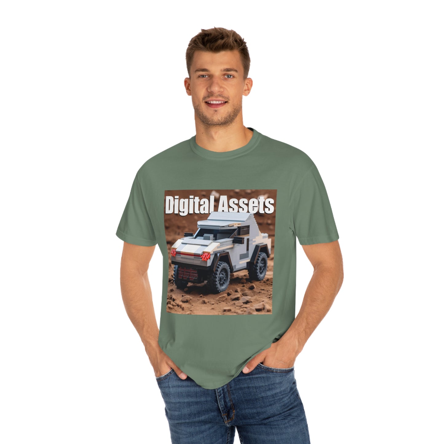 Digital Assets Unisex Garment-Dyed T-shirt