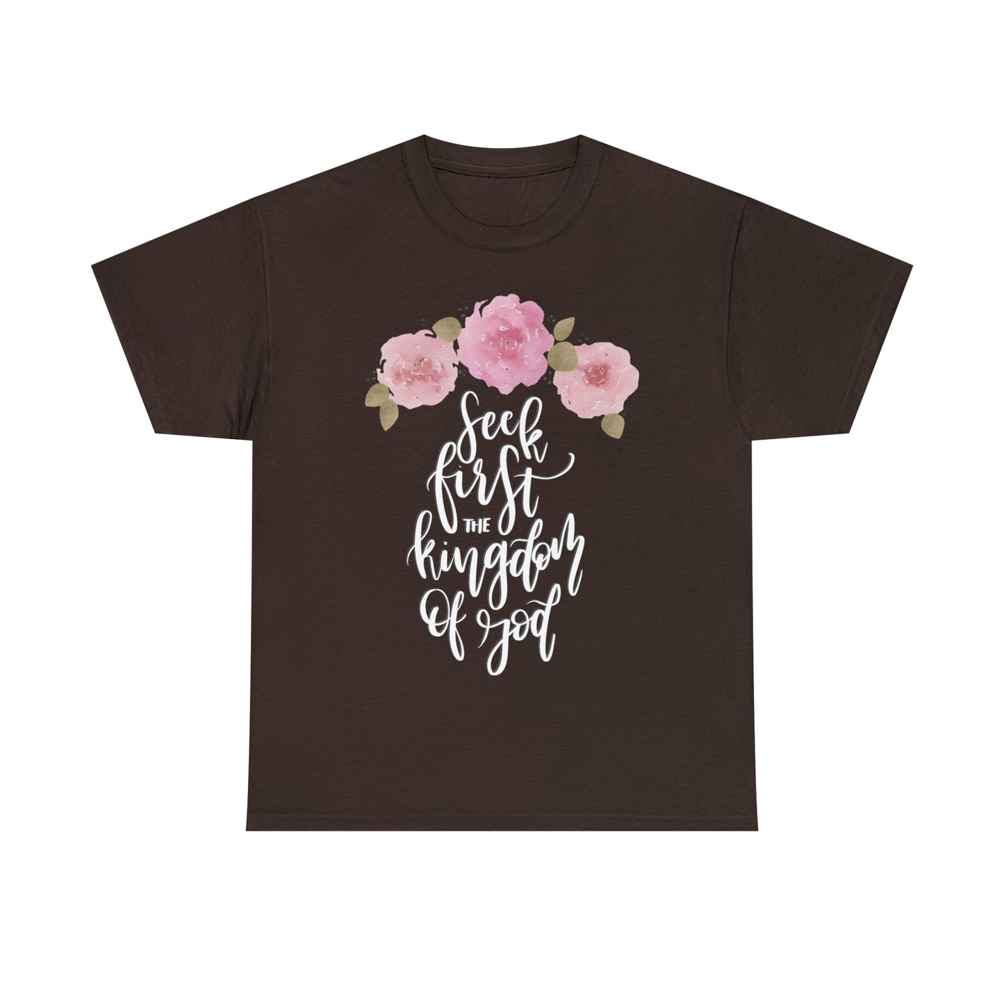 Seek First the Kingdom of God Unisex Heavy Cotton Tee