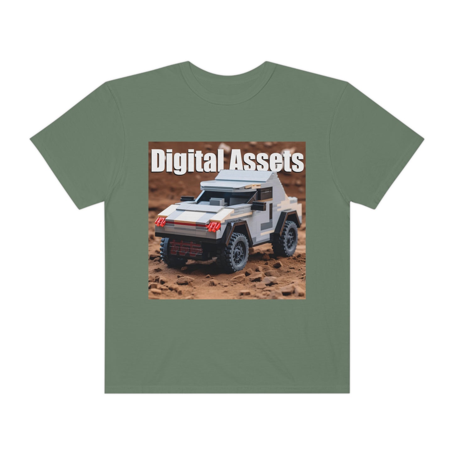 Digital Assets Unisex Garment-Dyed T-shirt