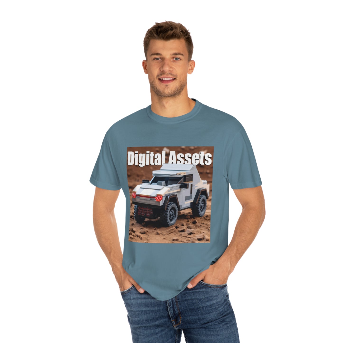 Digital Assets Unisex Garment-Dyed T-shirt