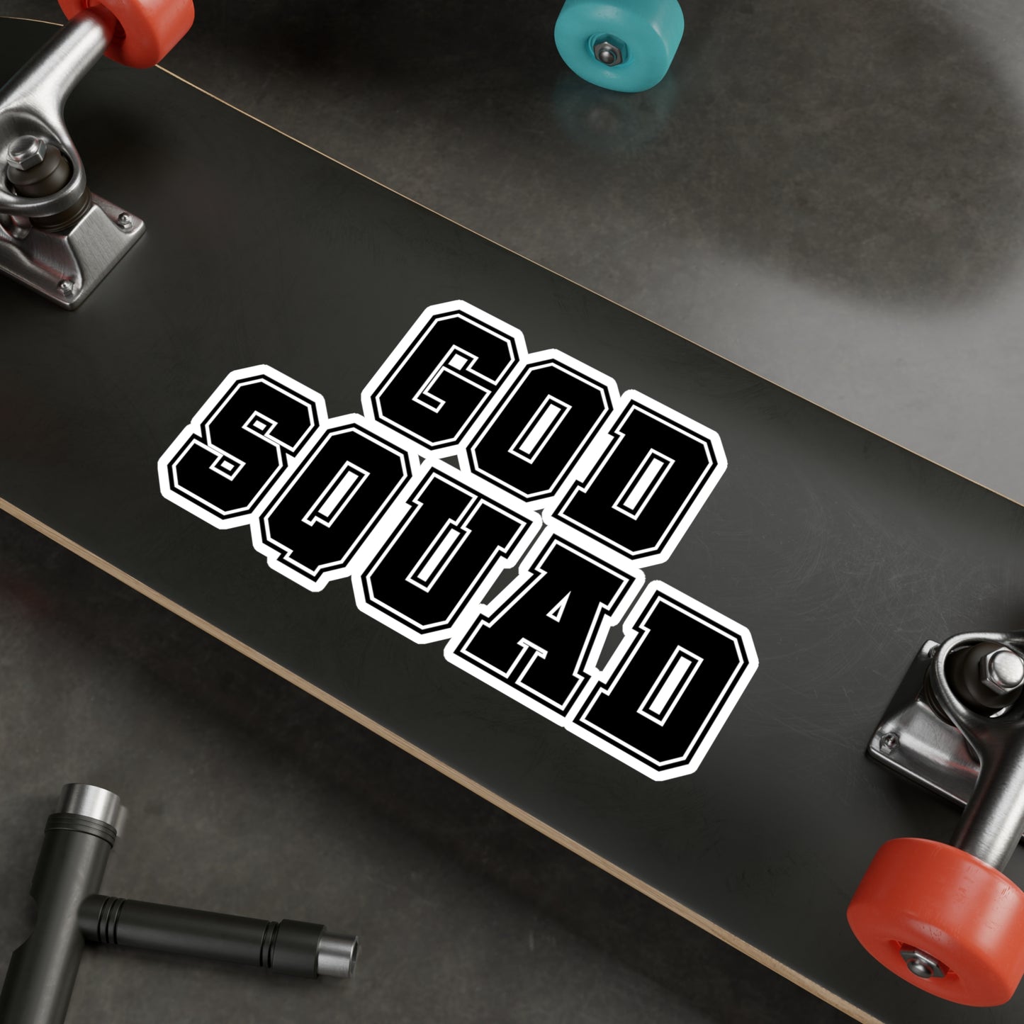 God Squad - Kiss-Cut Vinyl Decals