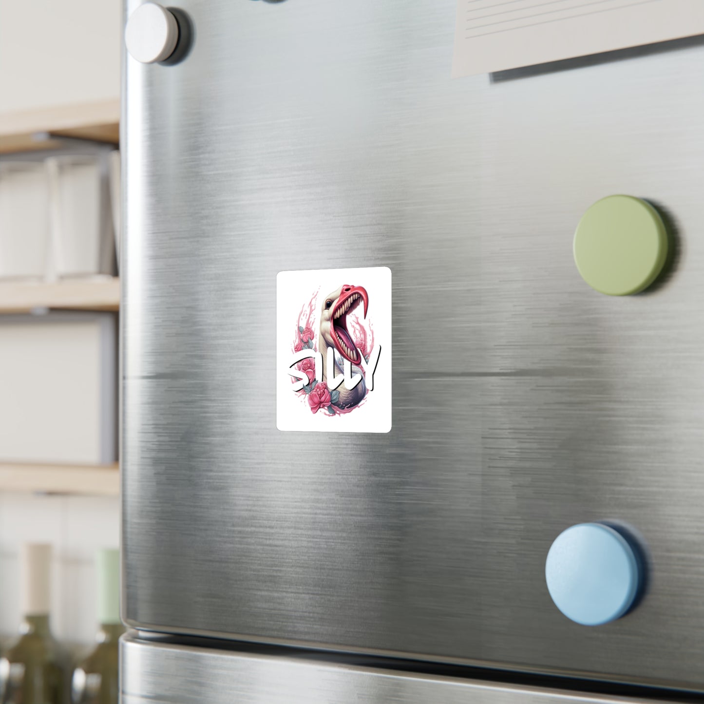 Aggressively Silly Goose - Kiss-Cut Vinyl Decals