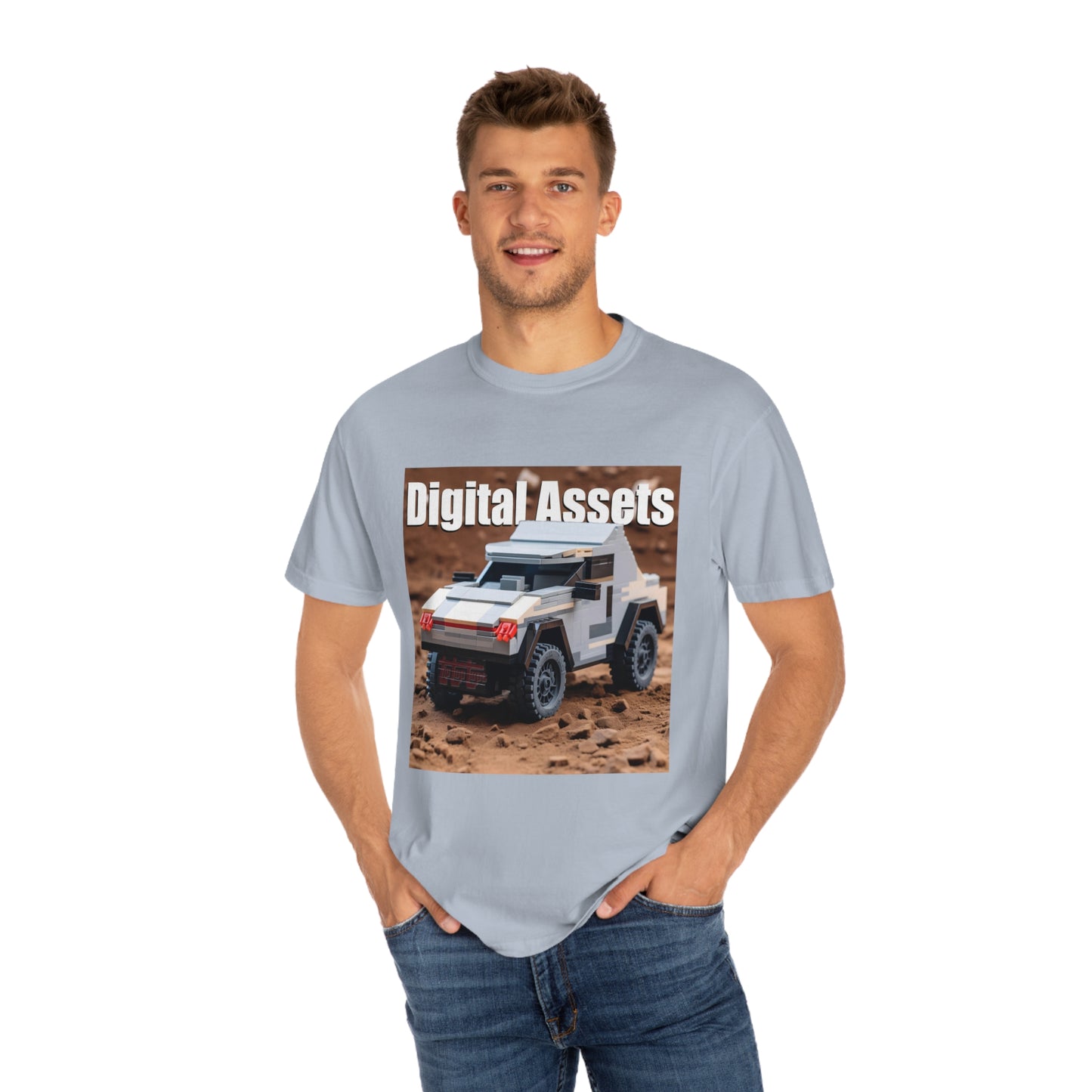 Digital Assets Unisex Garment-Dyed T-shirt