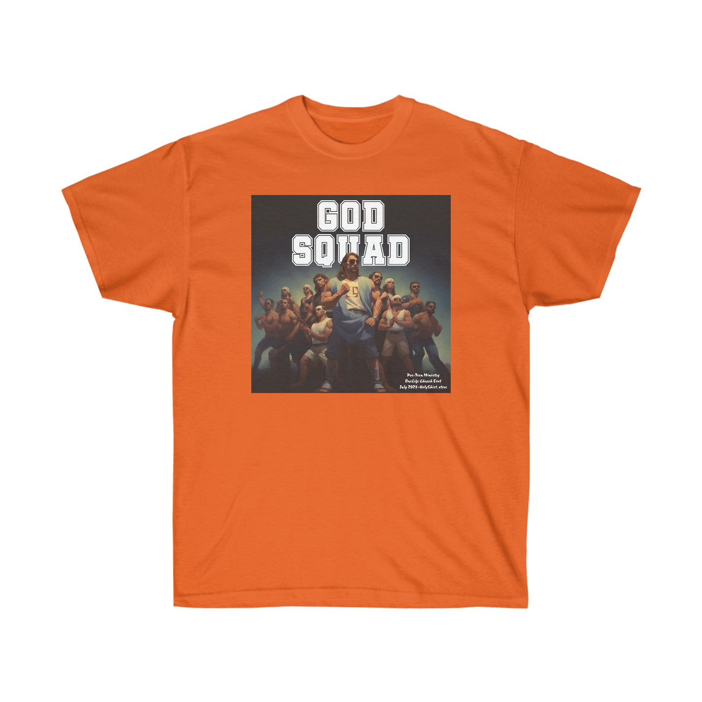 “God Squad” - Disciple Lineup - Pre-Teen Room - Unisex Ultra Cotton Tee