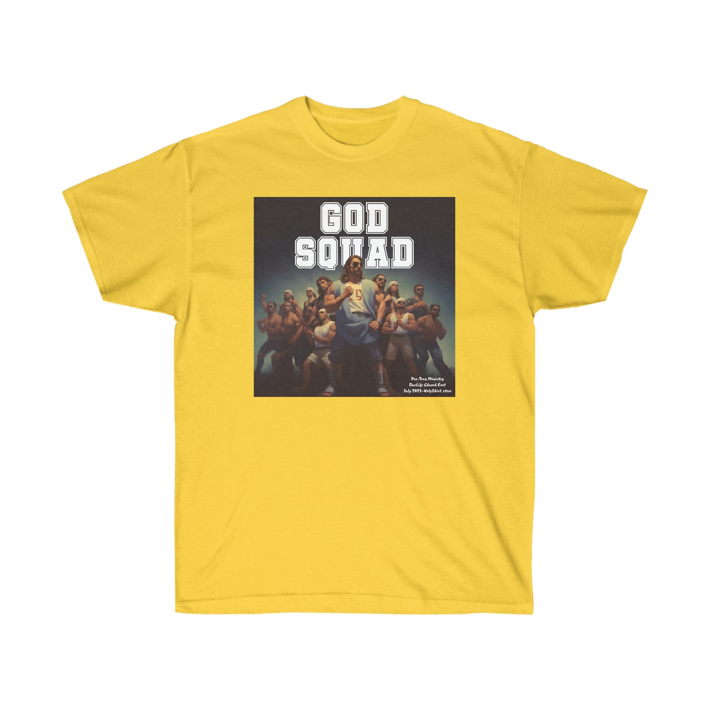 “God Squad” - Disciple Lineup - Pre-Teen Room - Unisex Ultra Cotton Tee