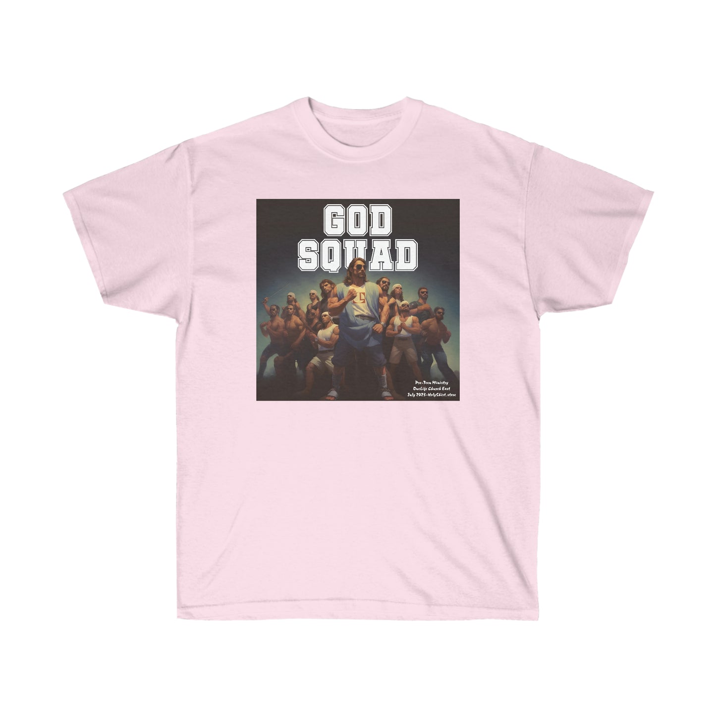 “God Squad” - Disciple Lineup - Pre-Teen Room - Unisex Ultra Cotton Tee