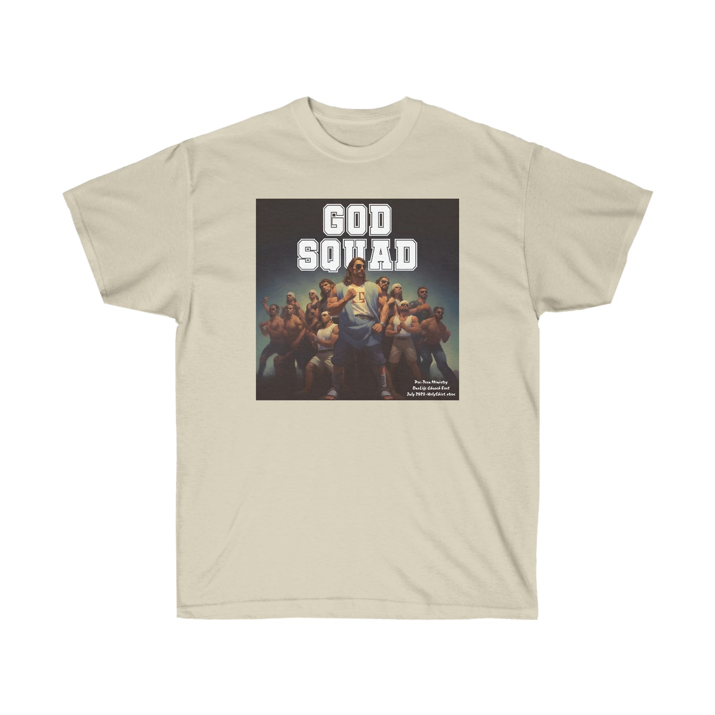 “God Squad” - Disciple Lineup - Pre-Teen Room - Unisex Ultra Cotton Tee