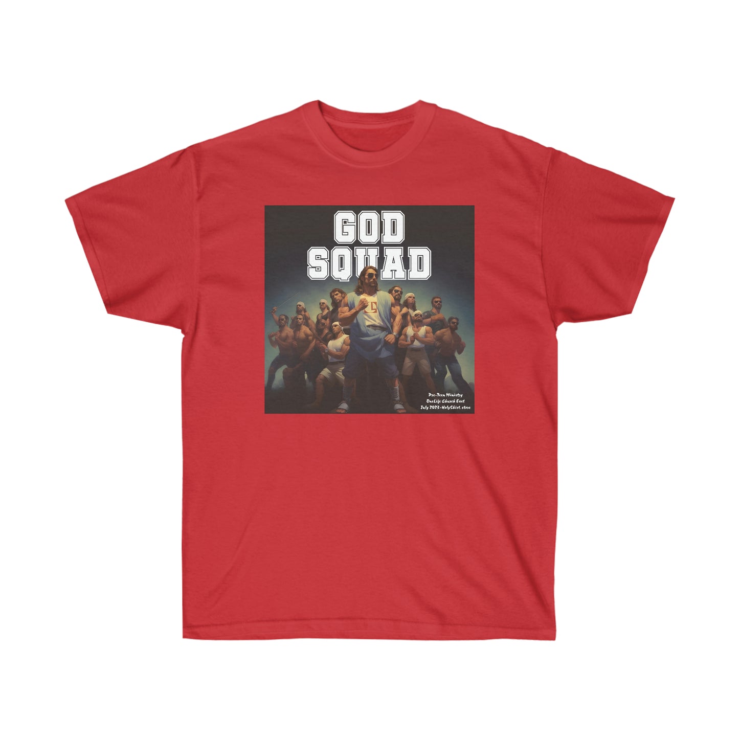 “God Squad” - Disciple Lineup - Pre-Teen Room - Unisex Ultra Cotton Tee
