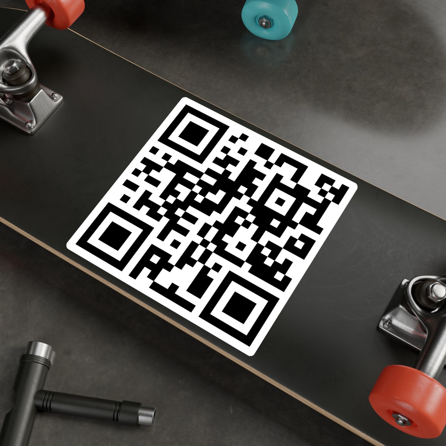 QR Code - TipTopTops @ HolyShirt.store - Kiss-Cut Vinyl Decals