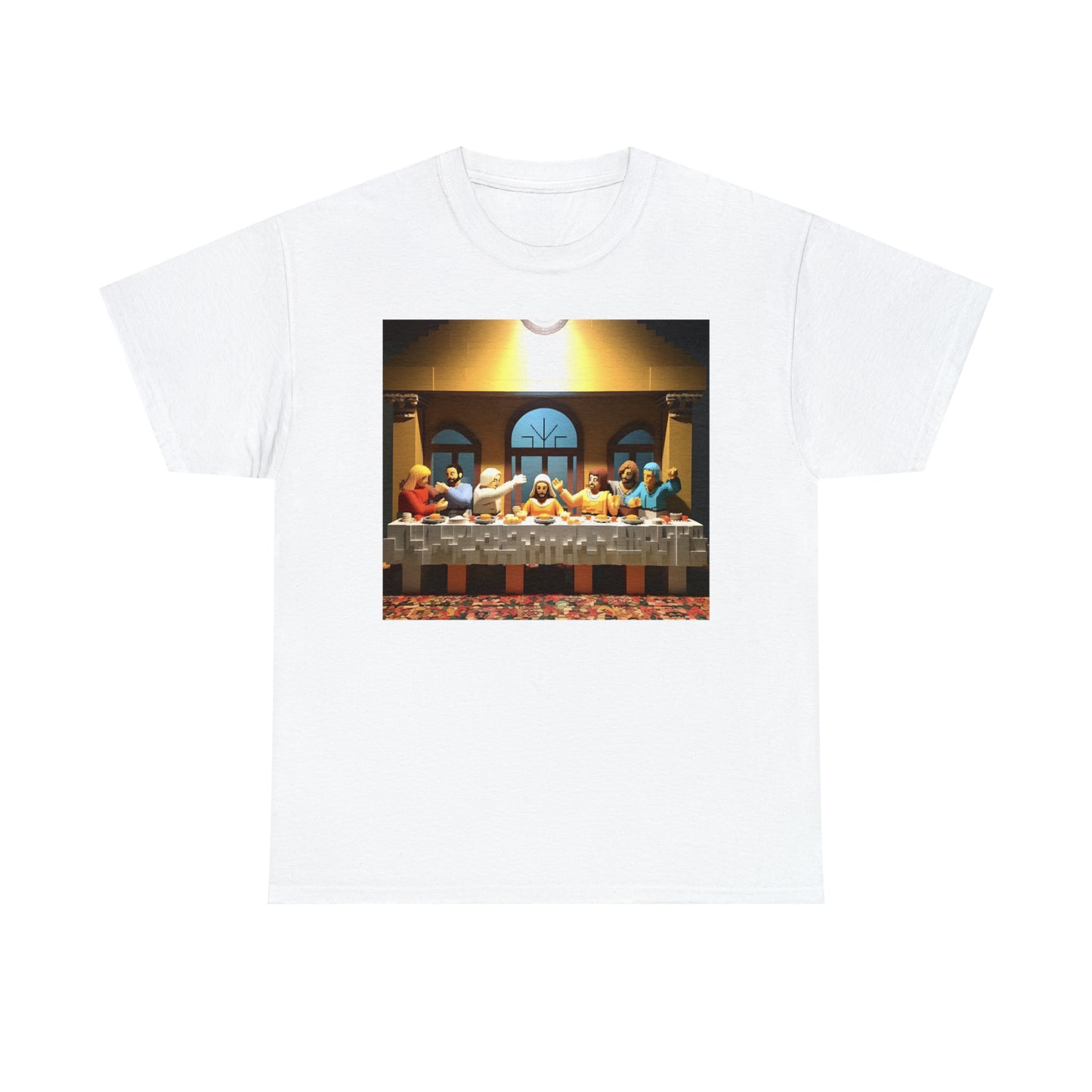 “The Last Supper” LEGO BOX SET -  Unisex Heavy Cotton Tee