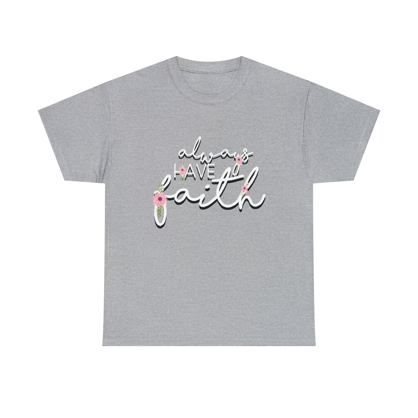 Don't be afraid, just Believe (Mark) - Unisex Heavy Cotton Short Sleeve Tee