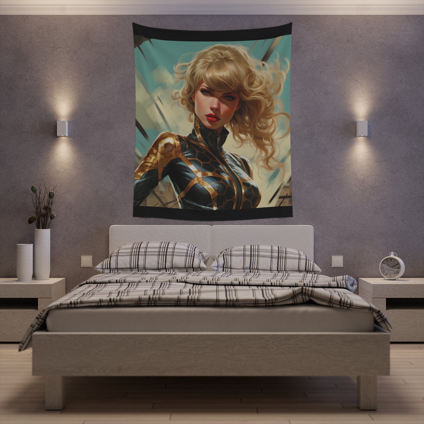 Anime Taylor Swift 3- Printed Wall Tapestry