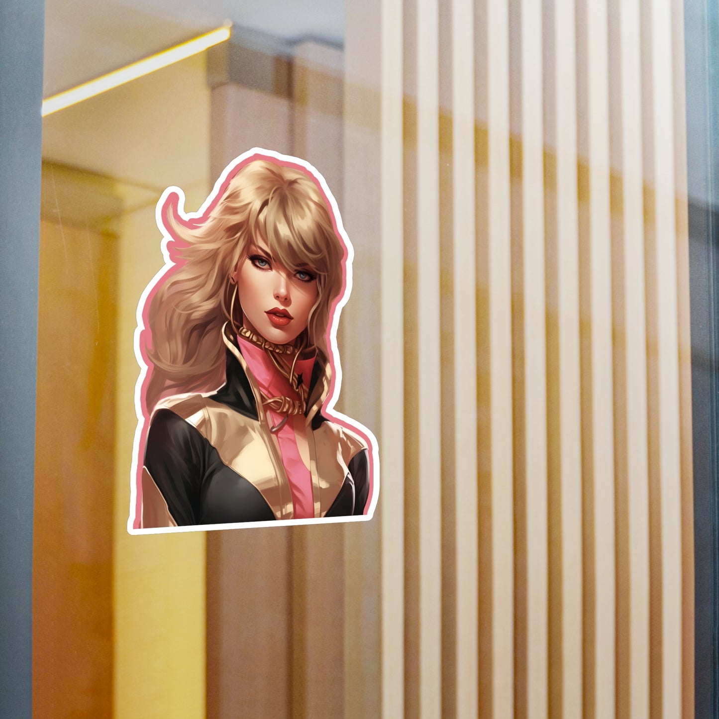 Anime Taylor Swift 4- Kiss-Cut Vinyl Decals