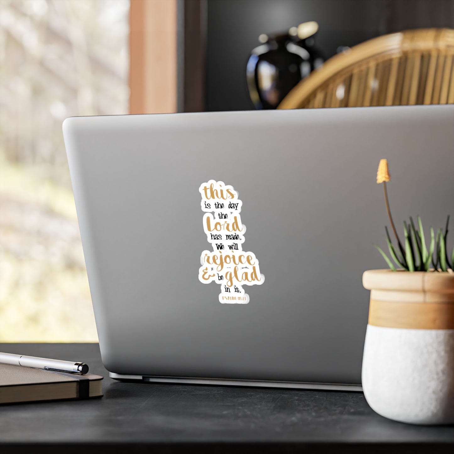 This is the day the LORD has made, Rejoice! - Psalm - Kiss-Cut Vinyl Decals